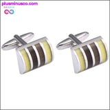 Plus Minus Co High End Cats Eye Cuff-links  - Perfect Gifts for Wedding, view 2