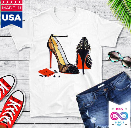Plus Minus Co High Heel Shoes |  Orange | T-Shirts