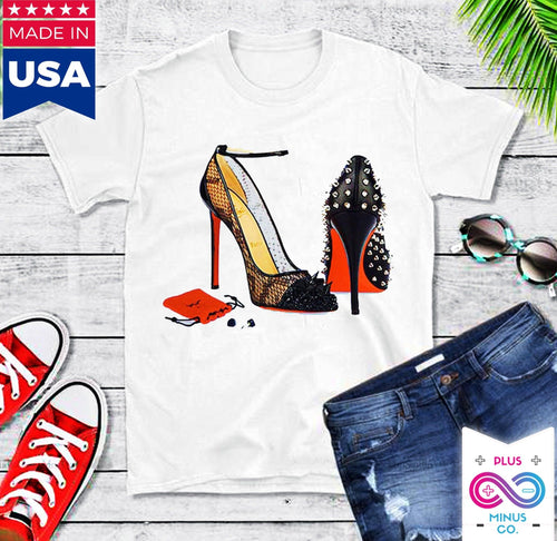 Plus Minus Co High Heel Shoes |  Orange | T-Shirts