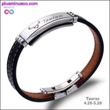Plus Minus Co High Quality 12 Constellations Bracelet 2019 Fashion Jewelry, view 6