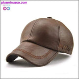 Plus Minus Co High Quality Fashionable Baseball Leather Cap Snapback for fit and rugged design, view 2