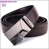 Plus Minus Co High Quality New Designer Adjustable Genuine Leather Belt, view 3