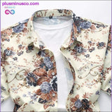 Plus Minus Co High quality silk cotton men's shirt summer fashion, view 3