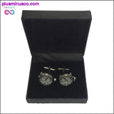 Plus Minus Co High Quality Unisex Watch Cufflinks with Rhinestone, view 4
