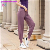 Plus Minus Co High Stretch Harem Pants Women Fitness Loose Breathable, view 4
