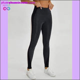 Plus Minus Co High Waist Push Up Patchwork Yoga Fitness Leggings at, view 4