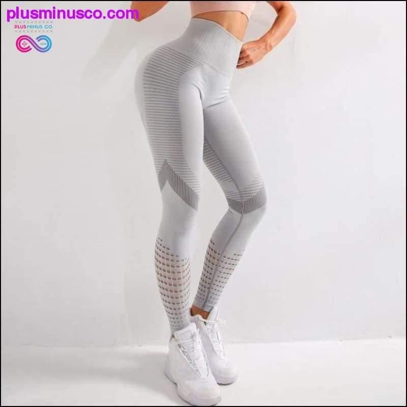 Plus Minus Co High Waist Push Up Seamless Sport Leggings