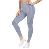 Plus Minus Co High Waist Seamless Push Up Women Fitness Leggings Anti Cellulite Push Up Leggings, view 5