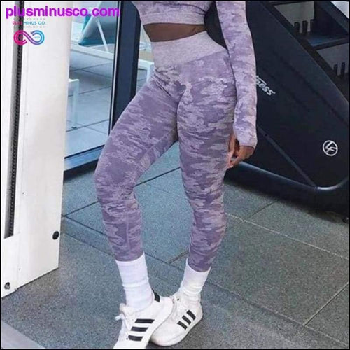 Plus Minus Co High Waist Workout Gym Yoga Pants Sport Legging