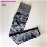 Plus Minus Co High Waist Workout Gym Yoga Pants Sport Legging, view 4