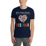 Plus Minus Co hispanic hertiage month, proud of hispanic roots T-shirt, view 2