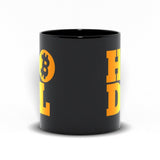 Plus Minus Co Hodl | Bitcoin Black Mugs, Bitcoin Mug, Crypto HODLER Mug, Gift for Crypto Trader, Gift for Crypto Investor, view 3