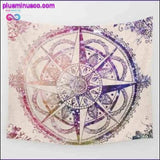 Plus Minus Co Home Furnishing Bohemian Mandala Tapestry Wall Hanging Sandy, view 2