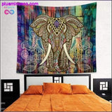 Plus Minus Co Home Furnishing Bohemian Mandala Tapestry Wall Hanging Sandy, view 3