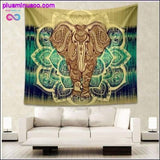 Plus Minus Co Home Furnishing Bohemian Mandala Tapestry Wall Hanging Sandy, view 5