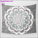 Plus Minus Co Home Furnishing Bohemian Mandala Tapestry Wall Hanging Sandy, view 6