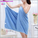 Plus Minus Co Home Textile Wearable Towel Dress for Women at, view 5
