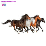 Plus Minus Co Horses Wall Sticker Vinyl DIY Animal Home Decor Sticker for, view 2