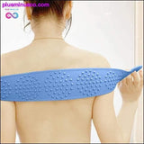 Plus Minus Co Hot Body Wash Silicone Body Scrubber Belt Double Side Shower, view 3