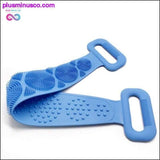 Plus Minus Co Hot Body Wash Silicone Body Scrubber Belt Double Side Shower, view 4
