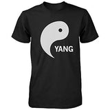 Plus Minus Co 100% Cotton Yin Yang Black And White Shirts Matching T-Shirts Cute Asian Couple Tees Summer Style Tee Shirt, view 4