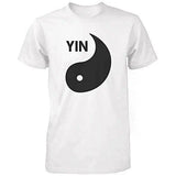 Plus Minus Co 100% Cotton Yin Yang Black And White Shirts Matching T-Shirts Cute Asian Couple Tees Summer Style Tee Shirt, view 5