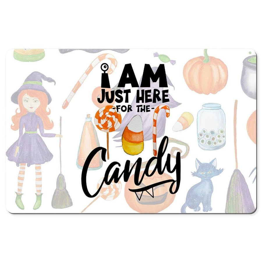 Plus Minus Co I Am Just Here For The Candy Desk Mats 12x18