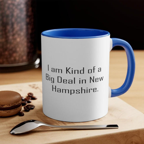 Plus Minus Co I Am Kind Of A Big Deal In New Hampshire Mug New Hampshire Ceramic Cup Useful Gifts For New Hampshire