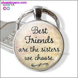 Plus Minus Co I Am Not Crazy Funny Quote Glass Cabochon Keychain Keyring, view 4