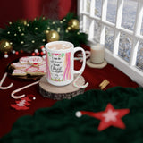 Plus Minus Co I Can Do All Things Through Christ Which Strengtheneth Me Philippians 4:13 White Ceramic Mug, Bible Scripture saying Mug, view 2