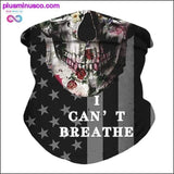Plus Minus Co I can't Breathe Men Women Seamless Magic Bandana Magic, view 3