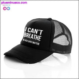 Plus Minus Co I can't Breathe Summer Hat Adjustable Sports Hats Baseball, view 4