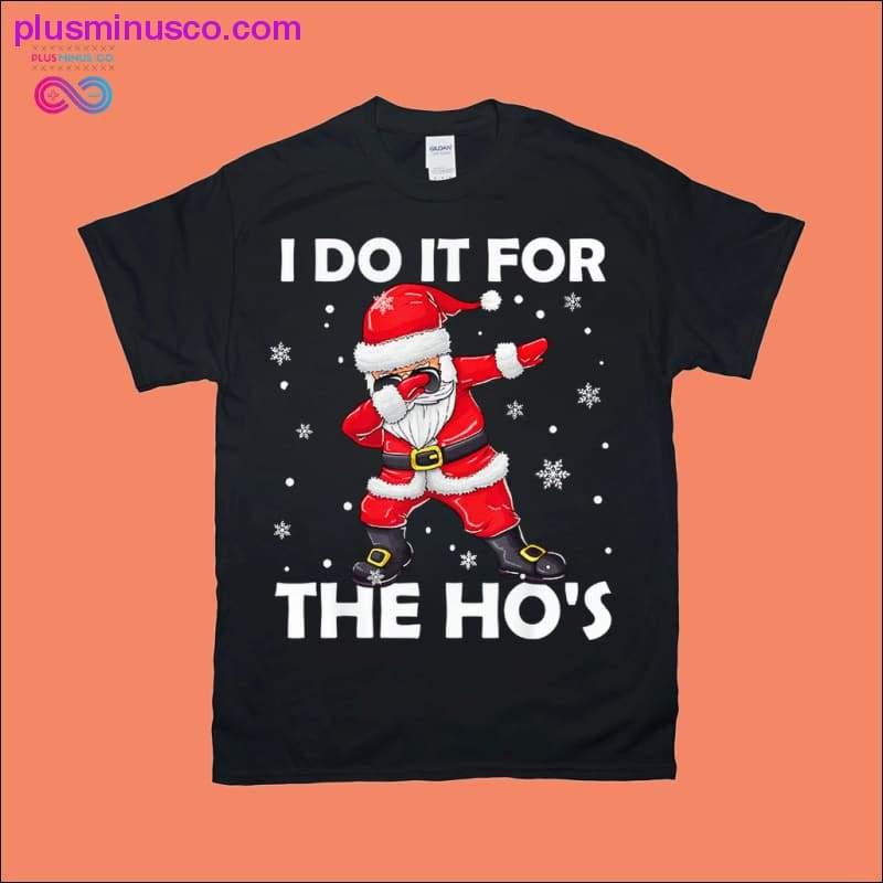 Plus Minus Co I Do It For The Hos Dabbing Santa Claus Christmas Kids Boys