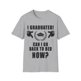 Plus Minus Co I Graduated! Can I Go Back To Bed Now? T-Shirts,2022 Graduates, Graduation 2022, Senior Class Of 2022,Graduation Tee School Pride School, view 3