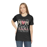 Plus Minus Co I Have Two Titles Mom and Nana and I Rock Them Both Mother Grandmother Tshirt Mother's Day Gift Shirt, view 5