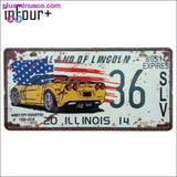 Plus Minus Co I Love FINLAND Plate Metal Plate Car Number Tin Sign Bar Pub, view 6
