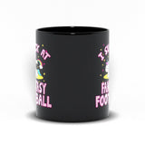 Plus Minus Co I Suck At Fantasy Football Black Mugs, Football Mug, Fantasy Football Ceramic Mug, Fantasy Football Mug, Fantasy League Coffee Cup, view 3