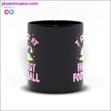 Plus Minus Co I suck at Fantasy Football Black Mugs, view 4