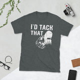 Plus Minus Co I would track that Unisex Tee, view 3