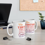 Plus Minus Co If You Torture The Data Long Enough It Will Confess To Anything Mugs || Data Scientist Gift || Data Science ,Data Engineer, Statistics quote, view 6