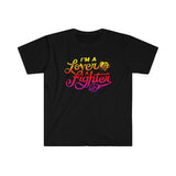 Plus Minus Co I'M A Lover A Fighter T-Shirts, I'M A Lover, Not A Fighter, view 2