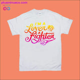 Plus Minus Co I'm a lover a fighter T-Shirts, view 2