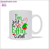 Plus Minus Co I'm just so Elfin cute! Mugs, view 2