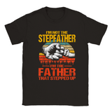 Plus Minus Co I'm Not The Stepfather I'm The Father That Stepped Up T-Shirt, view 3
