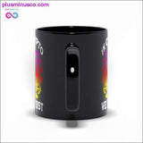 Plus Minus Co In CRYPTO We Trust Black Mugs, view 2