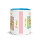 Plus Minus Co In touch with Cosmos Mug with Color Inside, Outer Space, Milky Way, Spiritual Mug, Cosmos, view 5