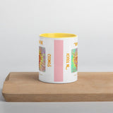 Plus Minus Co In touch with Cosmos Star, Mug with Color Inside, In touch with Cosmos Star, view 2