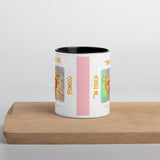 Plus Minus Co In touch with Cosmos Star, Mug with Color Inside, In touch with Cosmos Star, view 3