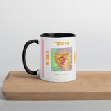 Plus Minus Co In touch with Cosmos Star, Mug with Color Inside, In touch with Cosmos Star, view 4