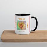 Plus Minus Co In touch with Cosmos Star, Mug with Color Inside, In touch with Cosmos Star, view 5